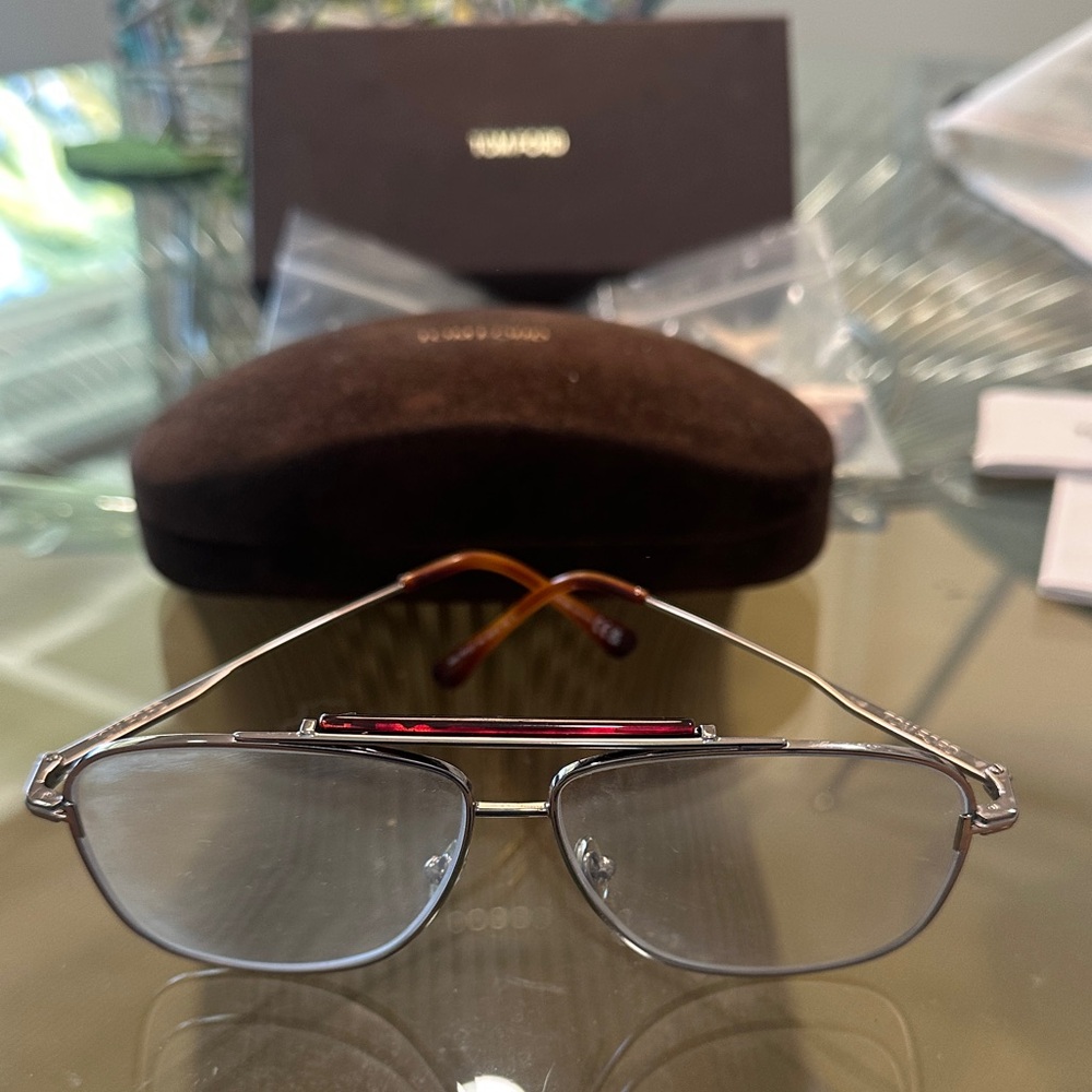 Like new Tom Ford Blue Block aviator sunglasses